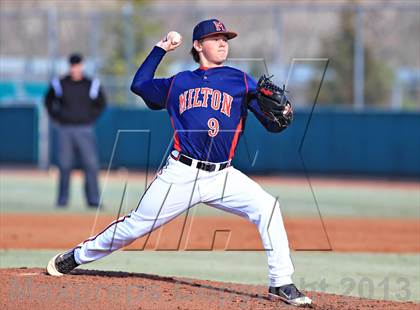 Thumbnail 1 in The Woodlands vs. Milton (National High School Invitational) photogallery.