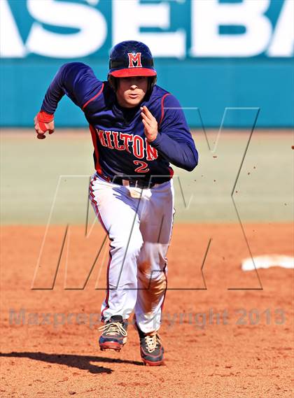 Thumbnail 1 in The Woodlands vs. Milton (National High School Invitational) photogallery.