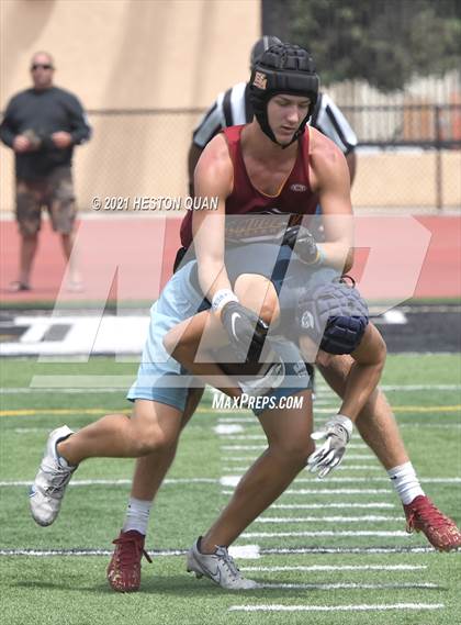 Thumbnail 1 in Saugus vs. El Modena (Huntington Beach Tournament) photogallery.