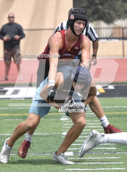 Thumbnail 3 in Saugus vs. El Modena (Huntington Beach Tournament) photogallery.