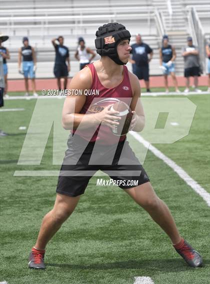 Thumbnail 1 in Saugus vs. El Modena (Huntington Beach Tournament) photogallery.