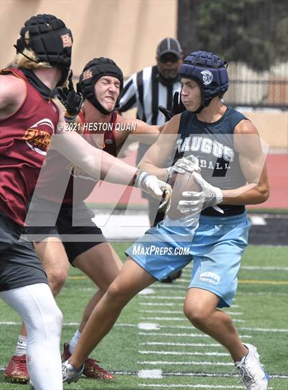 Thumbnail 2 in Saugus vs. El Modena (Huntington Beach Tournament) photogallery.