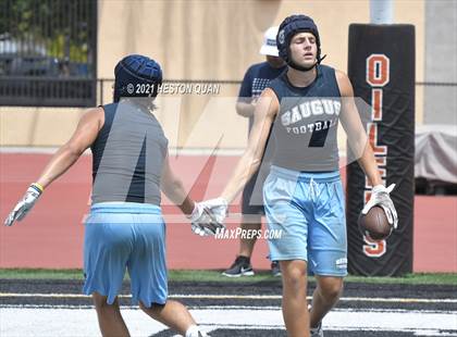 Thumbnail 1 in Saugus vs. El Modena (Huntington Beach Tournament) photogallery.