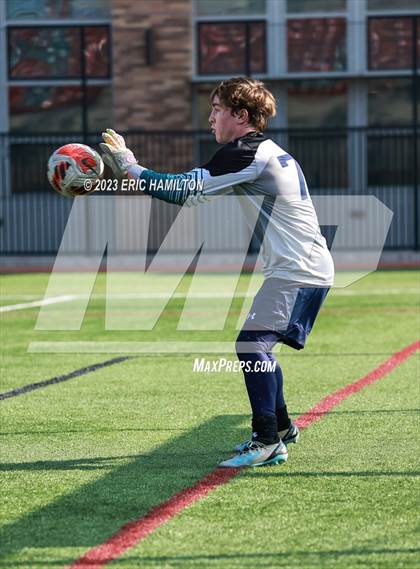 Thumbnail 2 in Loyola @ Bellarmine College Prep (SoCal College Soccer Showcase) photogallery.