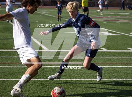 Thumbnail 2 in Loyola @ Bellarmine College Prep (SoCal College Soccer Showcase) photogallery.