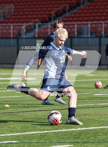 Thumbnail 1 in Loyola @ Bellarmine College Prep (SoCal College Soccer Showcase) photogallery.