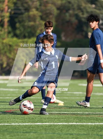 Thumbnail 2 in Loyola @ Bellarmine College Prep (SoCal College Soccer Showcase) photogallery.