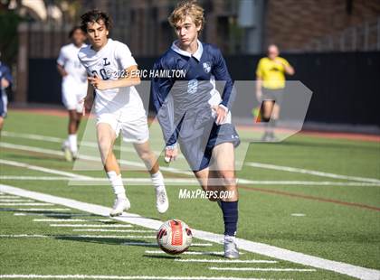 Thumbnail 1 in Loyola @ Bellarmine College Prep (SoCal College Soccer Showcase) photogallery.