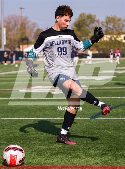 Thumbnail 1 in Loyola @ Bellarmine College Prep (SoCal College Soccer Showcase) photogallery.