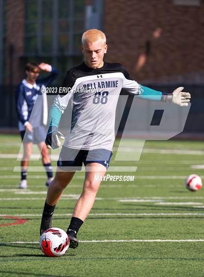 Thumbnail 1 in Loyola @ Bellarmine College Prep (SoCal College Soccer Showcase) photogallery.