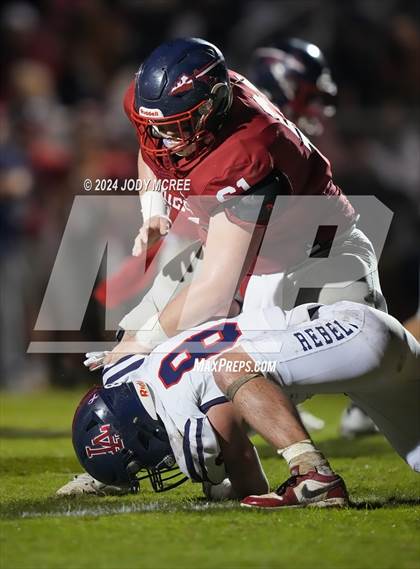 Thumbnail 3 in Leake Academy vs. Magnolia Heights (MSAIS 5A Semi Final) photogallery.