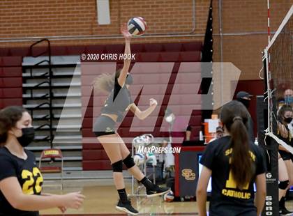 Thumbnail 2 in Salpointe Catholic vs. Mesquite photogallery.