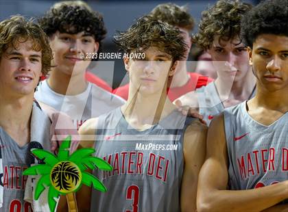 Thumbnail 2 in Mater Dei vs. Riviera Prep (City of Palms Classic) photogallery.