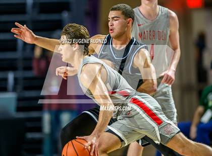 Thumbnail 2 in Mater Dei vs. Riviera Prep (City of Palms Classic) photogallery.