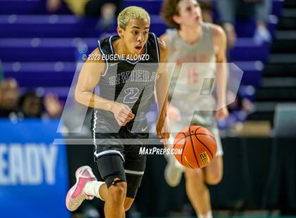 Thumbnail 1 in Mater Dei vs. Riviera Prep (City of Palms Classic) photogallery.