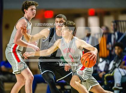 Thumbnail 1 in Mater Dei vs. Riviera Prep (City of Palms Classic) photogallery.