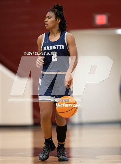 Thumbnail 3 in Marietta vs Warner Robins (Hypesouth Hardwood Invitational)  photogallery.