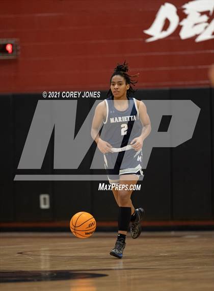 Thumbnail 3 in Marietta vs Warner Robins (Hypesouth Hardwood Invitational)  photogallery.