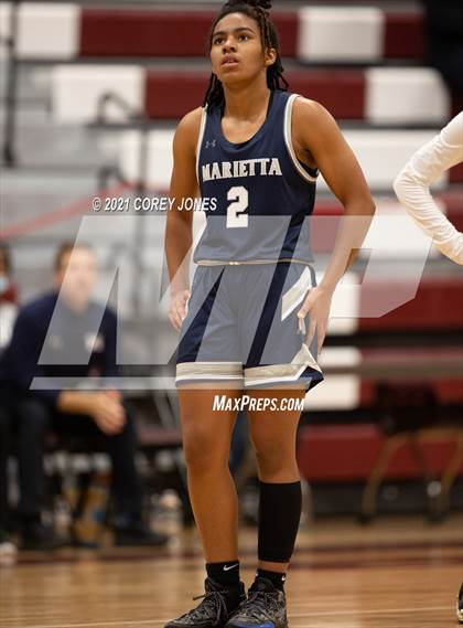 Thumbnail 1 in Marietta vs Warner Robins (Hypesouth Hardwood Invitational)  photogallery.