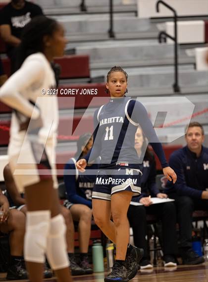 Thumbnail 1 in Marietta vs Warner Robins (Hypesouth Hardwood Invitational)  photogallery.