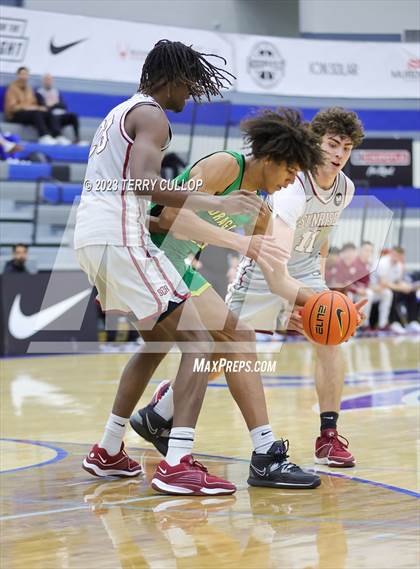 Thumbnail 3 in Sunrise Christian Academy vs. AZ Compass Prep (5 for the Fight National Hoopfest) photogallery.