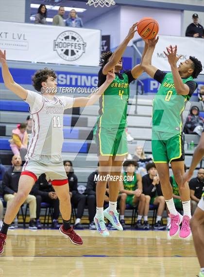 Thumbnail 3 in Sunrise Christian Academy vs. AZ Compass Prep (5 for the Fight National Hoopfest) photogallery.