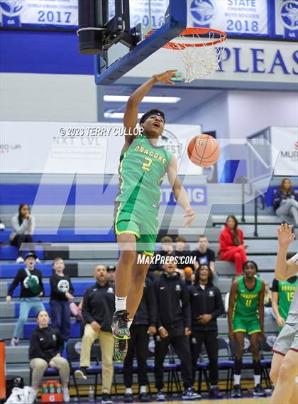 Thumbnail 3 in Sunrise Christian Academy vs. AZ Compass Prep (5 for the Fight National Hoopfest) photogallery.