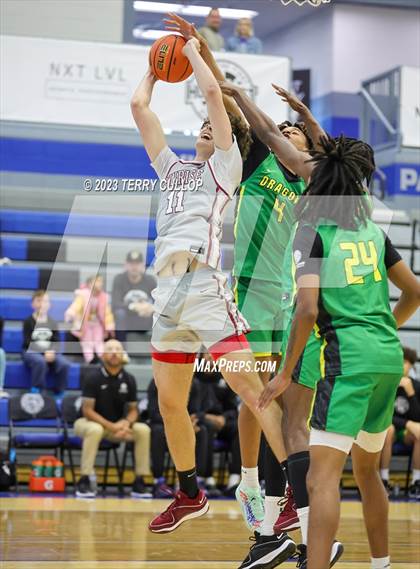 Thumbnail 2 in Sunrise Christian Academy vs. AZ Compass Prep (5 for the Fight National Hoopfest) photogallery.