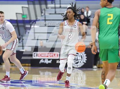 Thumbnail 3 in Sunrise Christian Academy vs. AZ Compass Prep (5 for the Fight National Hoopfest) photogallery.