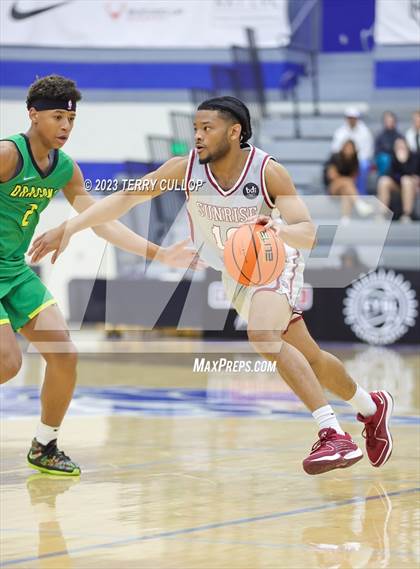 Thumbnail 3 in Sunrise Christian Academy vs. AZ Compass Prep (5 for the Fight National Hoopfest) photogallery.