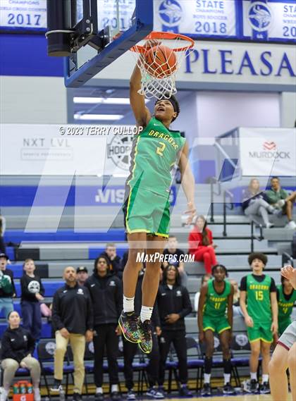 Thumbnail 3 in Sunrise Christian Academy vs. AZ Compass Prep (5 for the Fight National Hoopfest) photogallery.