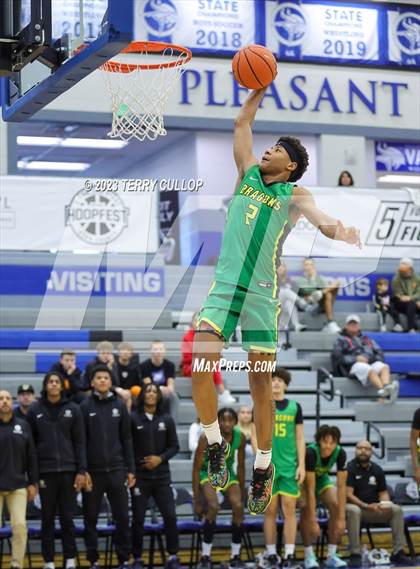 Thumbnail 3 in Sunrise Christian Academy vs. AZ Compass Prep (5 for the Fight National Hoopfest) photogallery.