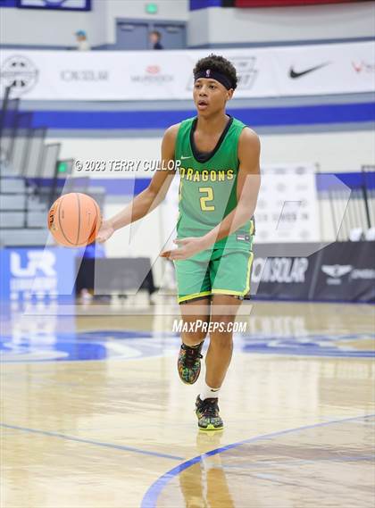 Thumbnail 2 in Sunrise Christian Academy vs. AZ Compass Prep (5 for the Fight National Hoopfest) photogallery.