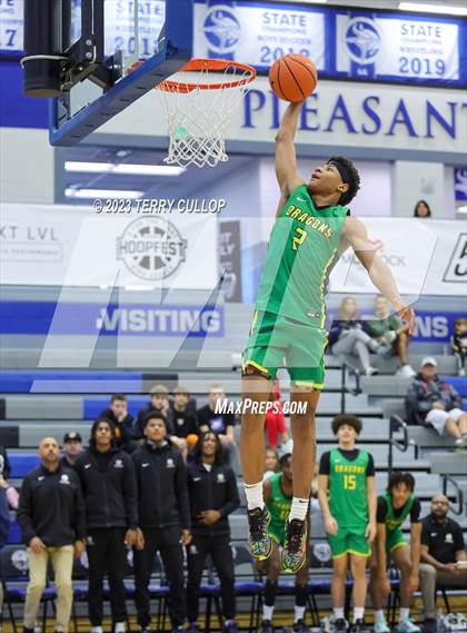 Thumbnail 1 in Sunrise Christian Academy vs. AZ Compass Prep (5 for the Fight National Hoopfest) photogallery.