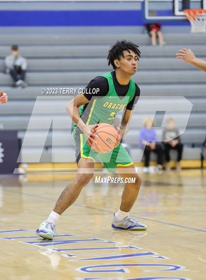 Thumbnail 2 in Sunrise Christian Academy vs. AZ Compass Prep (5 for the Fight National Hoopfest) photogallery.