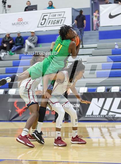 Thumbnail 1 in Sunrise Christian Academy vs. AZ Compass Prep (5 for the Fight National Hoopfest) photogallery.
