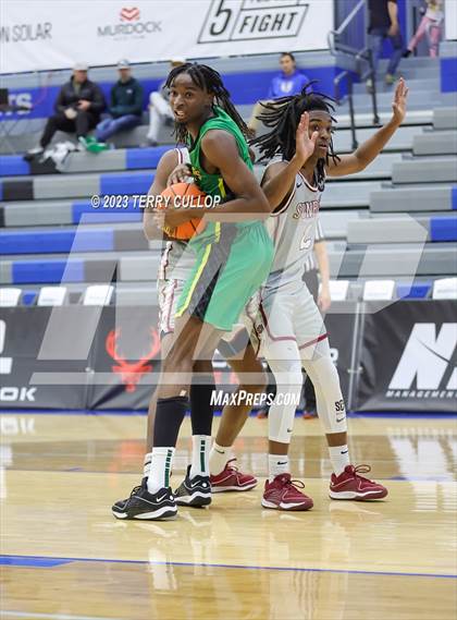 Thumbnail 2 in Sunrise Christian Academy vs. AZ Compass Prep (5 for the Fight National Hoopfest) photogallery.