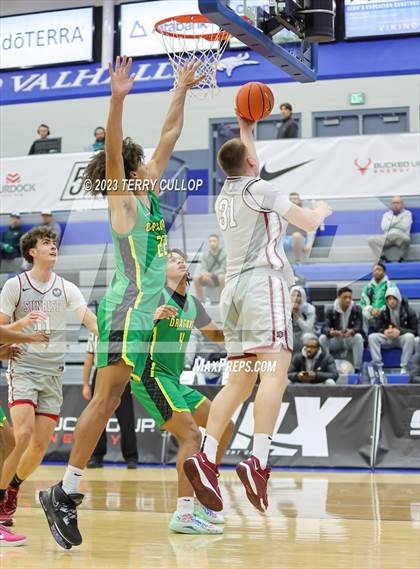 Thumbnail 3 in Sunrise Christian Academy vs. AZ Compass Prep (5 for the Fight National Hoopfest) photogallery.