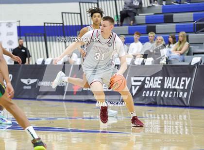 Thumbnail 2 in Sunrise Christian Academy vs. AZ Compass Prep (5 for the Fight National Hoopfest) photogallery.