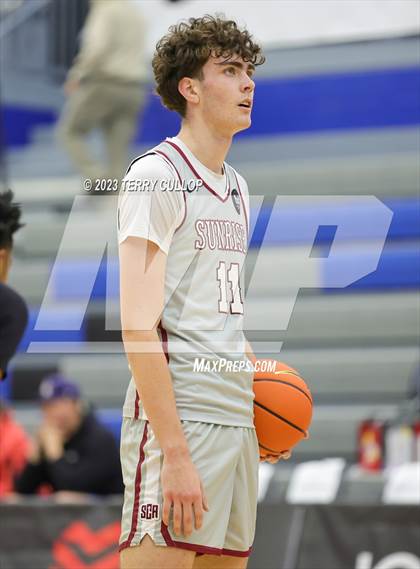 Thumbnail 1 in Sunrise Christian Academy vs. AZ Compass Prep (5 for the Fight National Hoopfest) photogallery.
