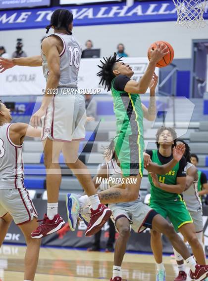 Thumbnail 3 in Sunrise Christian Academy vs. AZ Compass Prep (5 for the Fight National Hoopfest) photogallery.