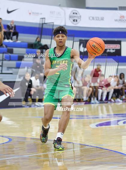 Thumbnail 2 in Sunrise Christian Academy vs. AZ Compass Prep (5 for the Fight National Hoopfest) photogallery.