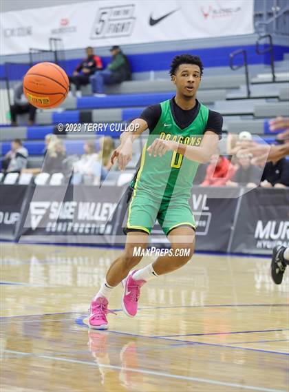 Thumbnail 3 in Sunrise Christian Academy vs. AZ Compass Prep (5 for the Fight National Hoopfest) photogallery.