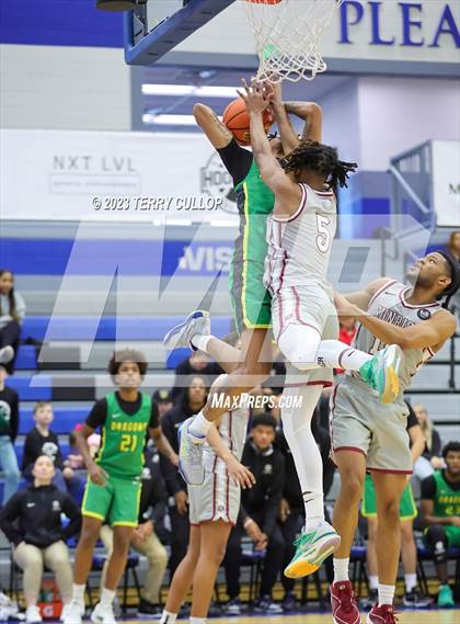 Thumbnail 1 in Sunrise Christian Academy vs. AZ Compass Prep (5 for the Fight National Hoopfest) photogallery.