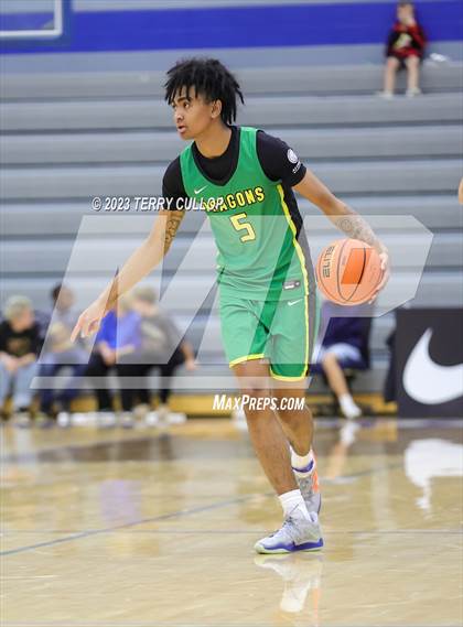 Thumbnail 2 in Sunrise Christian Academy vs. AZ Compass Prep (5 for the Fight National Hoopfest) photogallery.