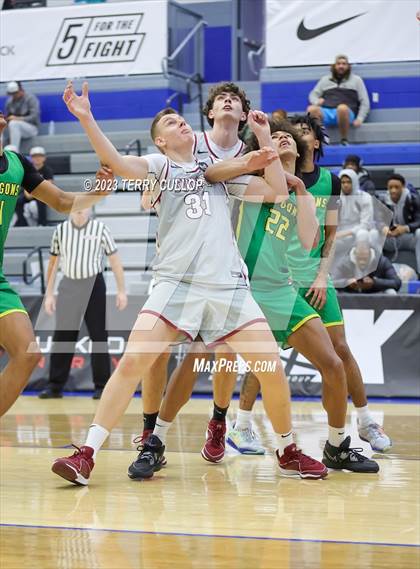 Thumbnail 3 in Sunrise Christian Academy vs. AZ Compass Prep (5 for the Fight National Hoopfest) photogallery.