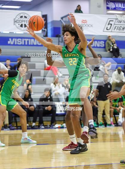 Thumbnail 2 in Sunrise Christian Academy vs. AZ Compass Prep (5 for the Fight National Hoopfest) photogallery.