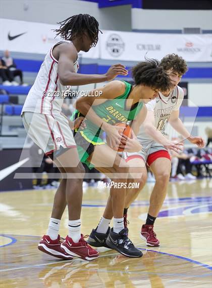Thumbnail 1 in Sunrise Christian Academy vs. AZ Compass Prep (5 for the Fight National Hoopfest) photogallery.
