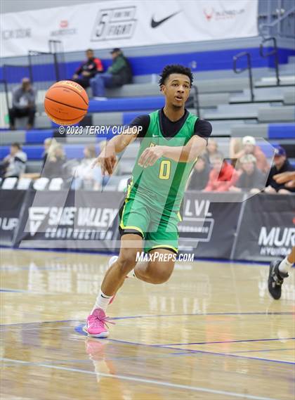 Thumbnail 2 in Sunrise Christian Academy vs. AZ Compass Prep (5 for the Fight National Hoopfest) photogallery.