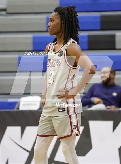 Thumbnail 3 in Sunrise Christian Academy vs. AZ Compass Prep (5 for the Fight National Hoopfest) photogallery.